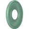 Ekena Millwork Berkshire PVC Medallion (Canopies up to 4 1/2"), 10"OD x 3 1/2"ID x 3/4"P, Metallic Sea Mist CMP10BEFSM - alternate 2